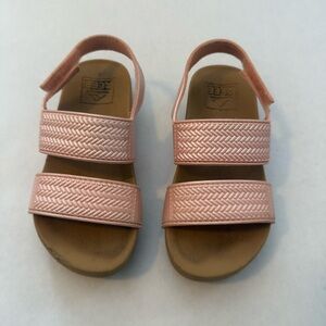 Reef Kids Pink Sandals